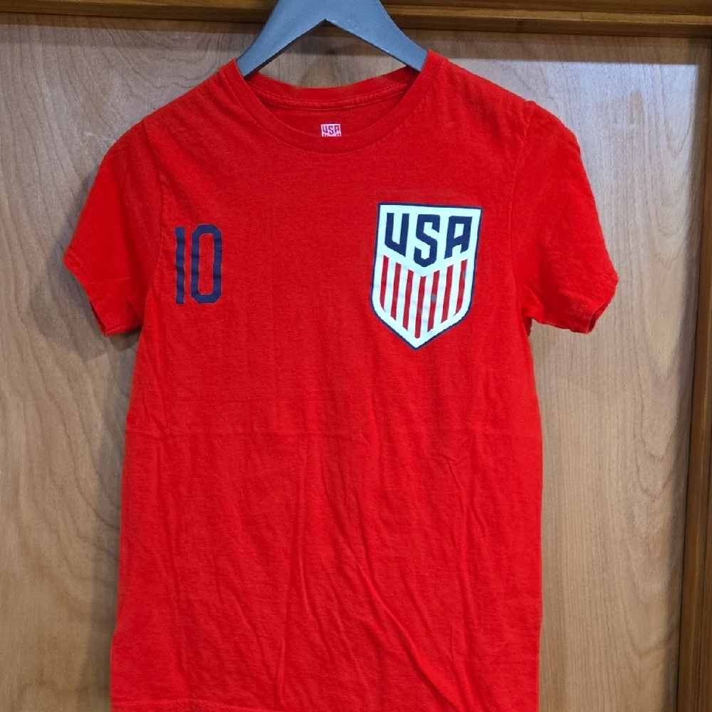 USA Red Men's Short Sleeve Tee